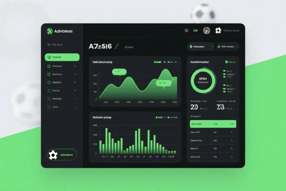 世界杯数据统计仪表盘示意图